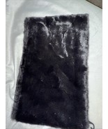 Ivanka Trump Faux Fur Cowl Scarf Neck Warmer Black NEW - $31.05