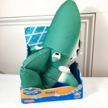 Vintage NEW Playskool Rubbadubbers Finbar shark plush 2003 w/ box stuffed toy - £107.11 GBP