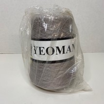 Vintage Yeoman Yarn Victor Silver 81186 7500m Gray - £29.68 GBP