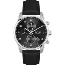 Hugo Boss Skymaster HB1513782 Analoge Herrenuhr mit schwarzem Zifferblatt, 44 mm - £101.10 GBP