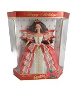 Vtg 1997 Happy Holidays Special Edition Barbie Brunette Doll New NRFB Gr... - $516.73 MXN