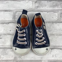Garanimals Infant Boys Blue Orange Slip On Sneakers Tennis Shoes Size 4 GR Alex - £10.55 GBP