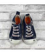Garanimals Infant Boys Blue Orange Slip On Sneakers Tennis Shoes Size 4 ... - £10.38 GBP
