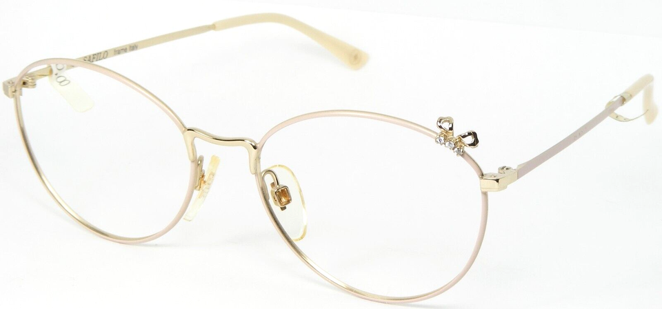 SAFILO TEAM 509 643 PALE PINK / GOLD UNIQUE EYEGLASSES 52-16-130mm Italy... - $81.36