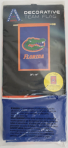 Decorative Team Sports Flag University Florida Two-Sided Applique Gators 28&quot;x44&quot; - £23.22 GBP