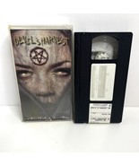 Rare 2005 Devil’s Harvest VHS Horror Movie Video Former Rental W/ protec... - $46.74