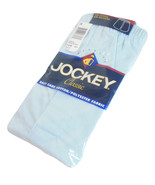 Mens Jockey Classic Blue Cotton Polyester Tapered Boxers 38 Knit Waistba... - £12.74 GBP