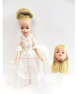Horsman Disney Cinderella Doll With Extra Poor Cinderella Head Ideal Tam... - $22.00