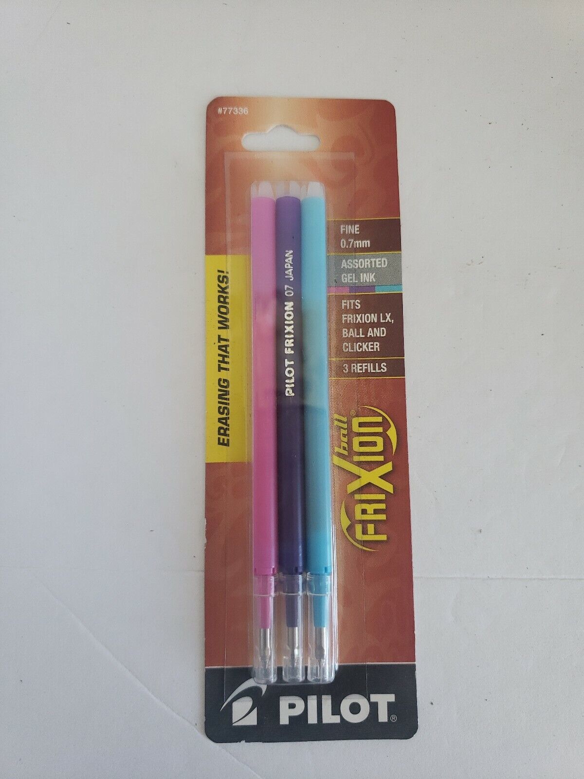 Pilot Frixion Fine 0.7mm Assorted Colors Gel Ink Refills - £2.64 GBP