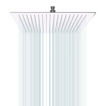 16&quot; Chrome Square Rain Shower Head - High Pressure - $101.99