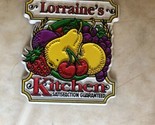 Lorraine&#39;s  Kitchen Satisfaction Guaranteed ULD Refrigerator Magnet Vintage - $13.97