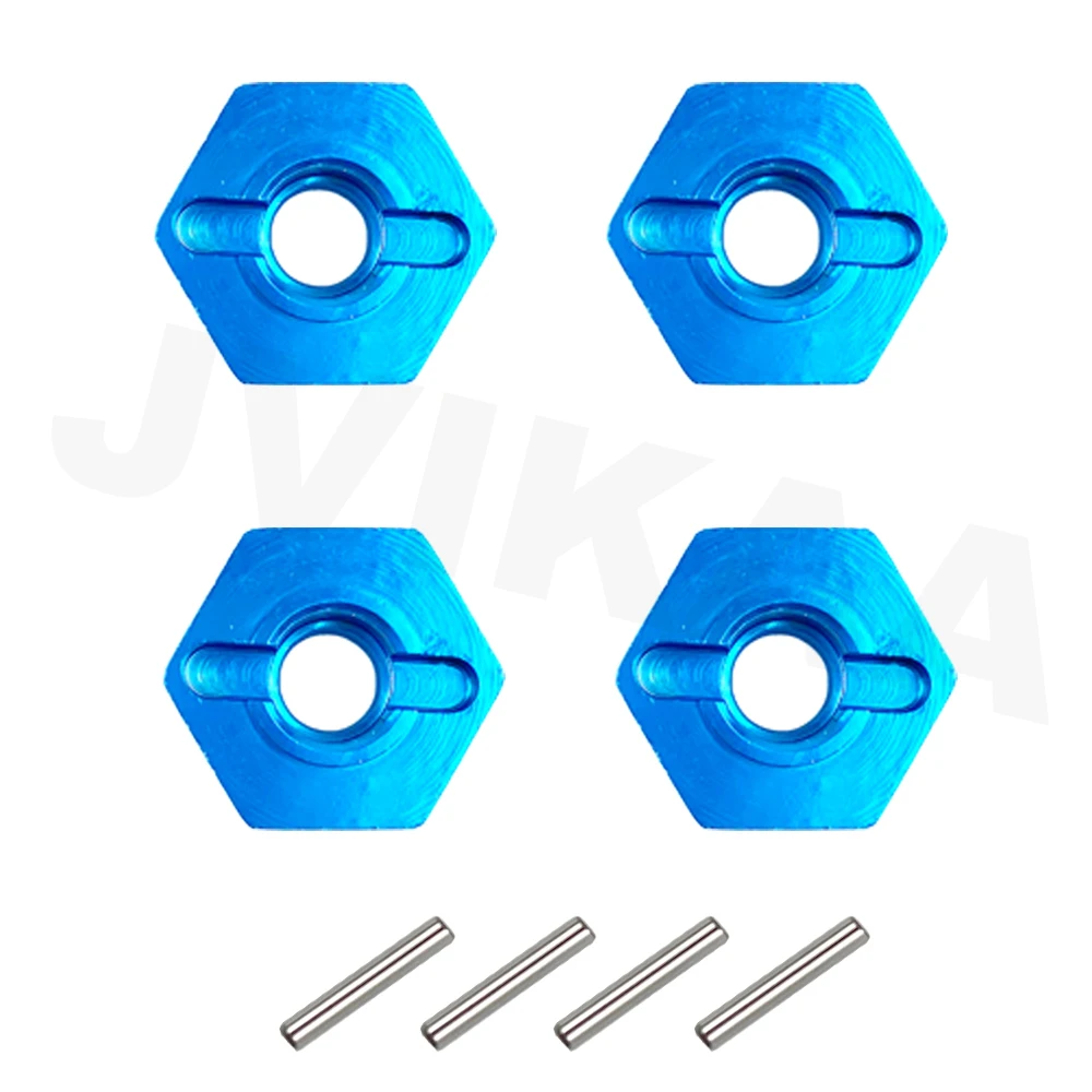 Game Fun Play Toys 12mm Wheel Hex Hub Drive Adapter Combiner Coupler with Pins S - £22.91 GBP
