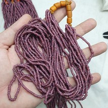 Antike Vintage Venezianische Rosa Weiß Herz Perlen Halskette - $1,026.81 MXN
