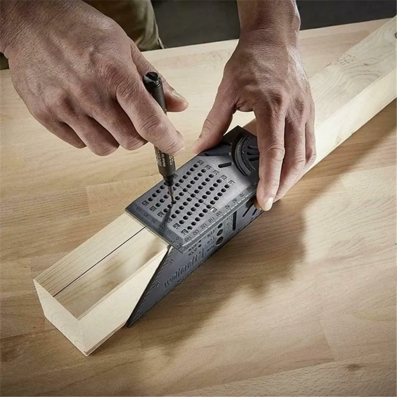 3D carpenter measuring ruler 3D Angle ruler square  measuring tool carpe... - $162.29