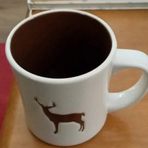 Starbucks 2008 Mug Deer Coffee Mug Tea Cup 12oz - £11.20 GBP