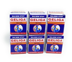 Geliga Balsem Otot Muscle Balm from Cap Lang, 10 Gram (Pack of 6) - £28.38 GBP