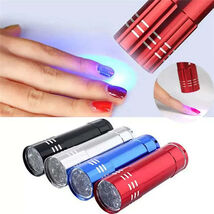 Mini Handheld Nail Dryer Lamp Portable UV Lamp Manicure Tool Flashlight ... - $6.99+