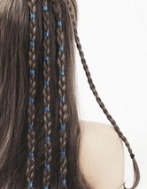 40 piece blue hair rings - Hair Jewellery - £9.57 GBP