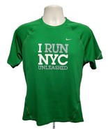 Nike 2010 I Run NYC Unleashed Adult Medium Green Jersey - €15,35 EUR
