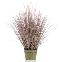 Emerald Artificial Pennisetum Grass 99 cm in Zinc Pot - £96.24 GBP