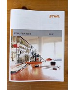 FSA 200.0 FSA200.0 200 STIHL Battery Trimmer Service Workshop Repair Manual - $20.25 CAD