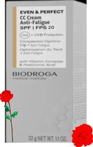 Biodroga Even &amp; Perfect Cc Cream Tired Looking Skin- LSF20 33gr - £41.41 GBP