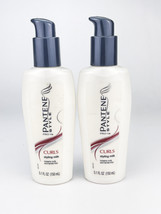 Pantene Pro V Style Soft Waves and Curls Styling Milk 5.1 Fl Oz Lot Of 2 Stylers - $31.88
