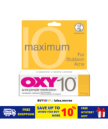 OXY 10 25g Maximum For Stubborn Acne Pimple Medication and Treatment - £6.37 GBP