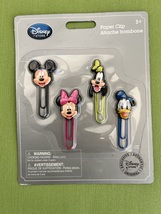 NWT/NIP/DISNEY/MICKEY/MINNIE/GOOFY/DONALD/PAPER CLIPS - £15.98 GBP