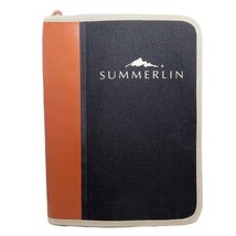 City of Summerlin Hospital Logo Folder Planner Padfolio Organizer Zipper Case - £15.94 GBP