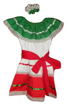 Girls &amp; Toddlers Tri-Color Dresses For Mexico&#39;s Folklorico 5 De Mayo Fiesta NWOT - $29.85+