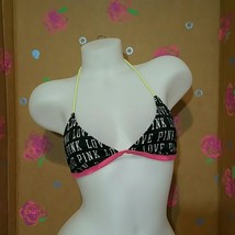 Victoria&#39;s Secret PINK Love Pink Bikini Top XS - $19.99
