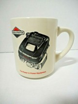 Briggs &amp; Stratton Coffee Cup Wisconsin Magneto Inc 1992 Cream Color Small Cup - £14.25 GBP