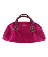 Victoria&#39;s Secret Hot Pink (Red) Small Tote Make-Up Bag - $17.42