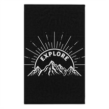 Personalized Rally Towel: Explore Mountains, Adventure Essential, Soft a... - £13.76 GBP