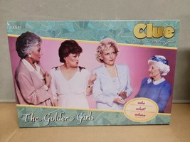 The Golden Girls Clue Board Game USAopoly NEW Factory Sealed - £18.26 GBP