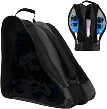 Roller Skate Bag, Breathable Ice Skate Bag With Adjustable Shoulder Strap, - £23.67 GBP