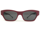 Vintage la Eyeworks Sunglasses MILES 337M Matte Black Red with black Lenses - $74.37