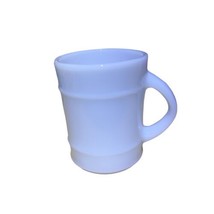 Vintage Anchor Hocking Fire King White Milk Glass Coffee Mug Cup 10 oz - $15.85