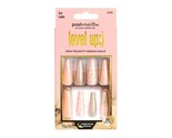 POSHMELLOW LEVEL UP :) 24 NAILS GLUE INCLUDED - #65202 &quot;ICE LATTE&quot; - $5.99