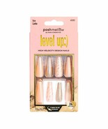 POSHMELLOW LEVEL UP :) 24 NAILS GLUE INCLUDED - #65202 &quot;ICE LATTE&quot; - €5,23 EUR