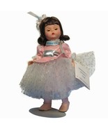 MADAME ALEXANDER HERSHEY&#39;s KISS 8&quot; Doll w/Tag; MINT with stand (no box) - £31.20 GBP