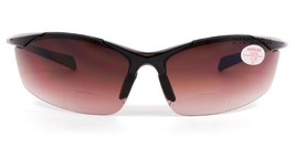 Bifocal Reading Sunglasses Women &amp; Men Semi Rimless Sports Wrap Sun Readers - £8.67 GBP+