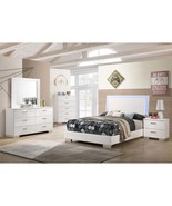Kennedy Grey 4-Piece Queen Bedroom Set - Elegant Furniture - $32,689.02 MXN