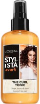 Genuine L'Oréal Paris Stylista The Curl Tonic styling spray 200 ml shiny hair - $19.50