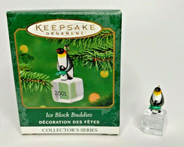 2001 Hallmark Ice Block Buddies Miniature Ornament U65/5295 - £10.18 GBP