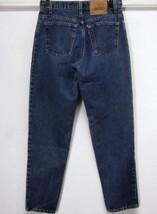 Levi&#39;s 550 Womens 11 Med High Waisted Mom Blue J EAN S Relaxed Fit Tapered Leg Usa - £16.95 GBP