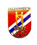 Norway 1994 Lillehammer OLYMPIC Games Pin Enamel Olympics Lapel Pin Hat ... - €11,51 EUR