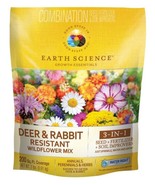Earth Science 12135-6 Deer and Rabbit Resistant Wildflower Mix with Seed... - €19,80 EUR