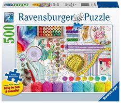 Ravensburger 16440 Needlework Station 500 Piece Large Pieces Jigsaw Puzzle for A - £13.96 GBP